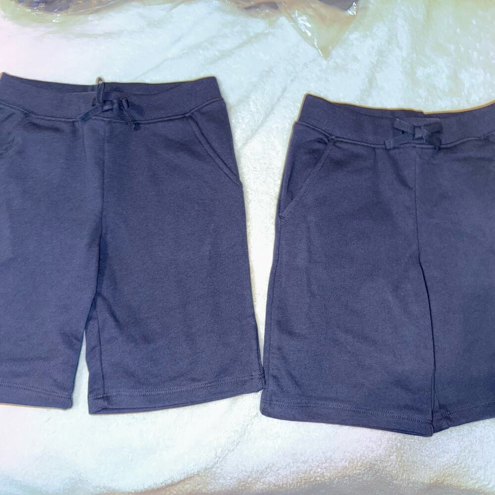 Girls French terry shorts - 7/8